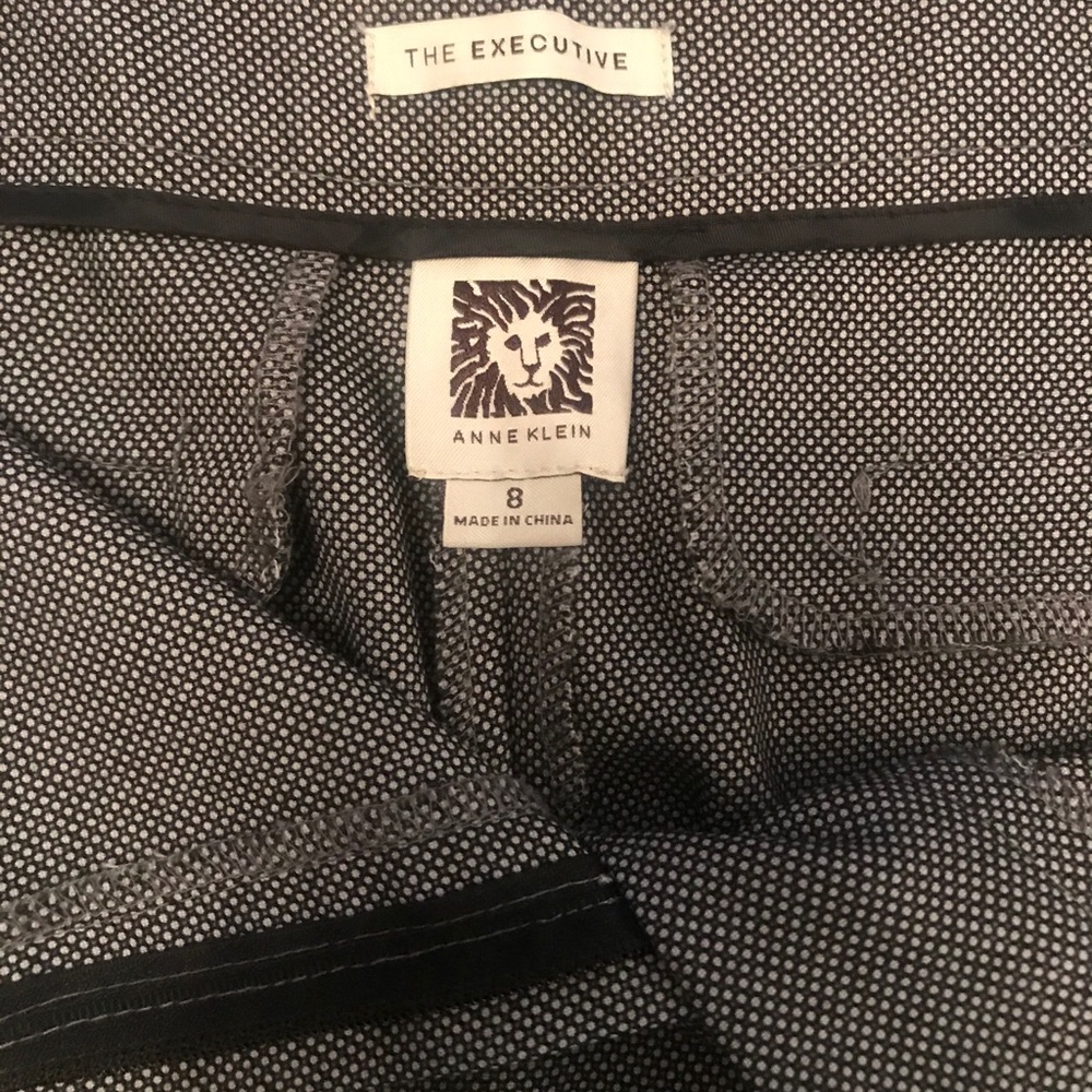 Anne Klein pants black/white